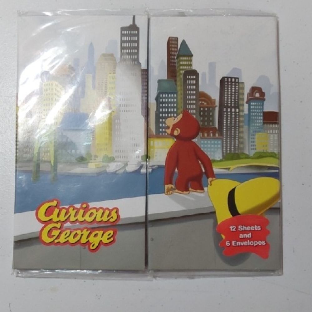 Curious George Stationery Set